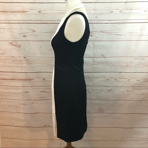 Keepsake The Label Colorblock Cutout Geometric Sheath Dress - Picture 6 of 9